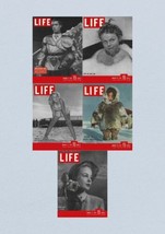 Life Magazine Lot of 5 Full Month of March 1947 3, 10, 17, 24, 31 - £37.96 GBP