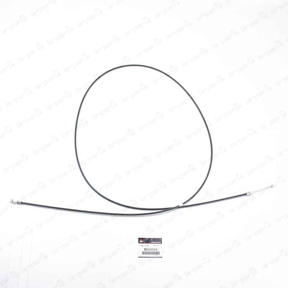 New Genuine OEM Mitsubishi 92-00 Montero Hood Lock Release Cable MB669564 - $40.50