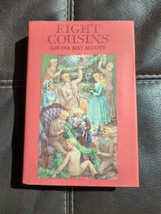 Vintage &quot;Eight Cousins&quot; Book Louisa May Alcott 1958 Junior Deluxe Hardcover DJ - £19.03 GBP
