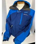 Eddie Bauer Jacket Mens M Weatheredge Rain Coat Jacket Full Zip Hooded S... - $51.59 CAD