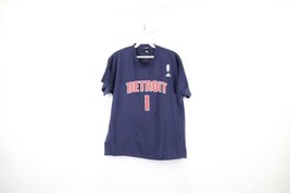 Vintage Adidas Mens Small Chauncey Billups Detroit Pistons Basketball T-Shirt - £19.43 GBP