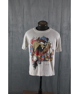 Vintage Graphic T-shirt - Taz Hockey Player Big Graphic - Men&#39;s Large - £30.84 GBP