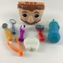 Play Doh Doctor Drill N Fill Dentist Playset Head Molds Clay Tools 2011 Hasbro  - $21.73