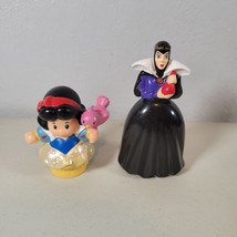 Snow White and Evil Queen Lot of 2 Fisher Price Little People and McDonalds - £7.18 GBP