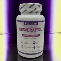 Resveratrol Potent Antioxidants  Gluten Free Non-GMO Vegan 120  Capsules... - $16.31 CAD
