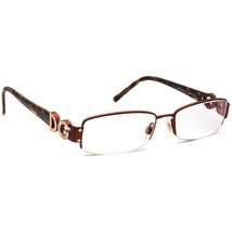 Dolce &amp; Gabbana Eyeglasses 1147-B 152 Brown/Havana/Crystals Half Rim 50[... - £157.26 GBP