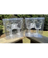 Set 4 Halloween Skeleton Skull Plastic Spooky Scary Goblets Glasses Cups... - £15.13 GBP