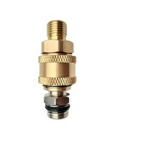 HNYRI 1/4&quot; Quick Connector Quarter Adapter+Pressure Nozzle Type 12 - £9.51 GBP