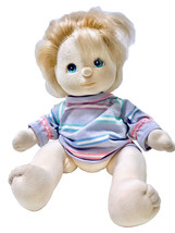 Mattel My Child Vintage 1985 Articulated Soft Body Blonde Blue Eyed Girl Doll - £39.30 GBP