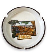 Vintage Arizona Souvenir Ashtray Grand Canyon State Stoneware Collectibl... - $12.00