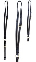 Horse Australian Black Leather Adjustable Kimberley Crupper 110CP240 - £30.83 GBP