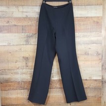 Jones New York Dress Pants Womens Side Zip Size S Black Ti21 - $8.41
