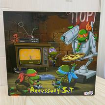 NECA Teenage Mutant Ninja Turtles Accessory Set Cartoon Turtles TMNT - £100.96 GBP