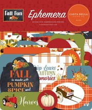 Echo Park Carta Bella Cardstock Ephemera-Icons, Fall Fun - $12.59