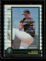 Vintage 1998 Bowman Chrome Refractor Baseball Card #211 Scott Elarton Astros - £11.56 GBP