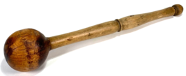 ANTIQUE WOOD MALLET/POTATO MASHER - Approx. 21&quot; Long - Distressed - $25.00