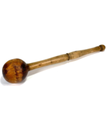 ANTIQUE WOOD MALLET/POTATO MASHER - Approx. 21&quot; Long - Distressed - $460.18 MXN