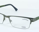 OGI Evolution 4009 1245 Olivgrün Brille Metall Rahmen 54-18-145mm - $96.03