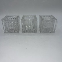 Villeroy And Boch Crystal Votives Set Of 3 - $29.70