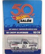White '83 Chevy Silverado Code-3 Hot Wheels 2018 Mexico Convention #18/2... - $555.55