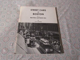 Street Cars Of Boston  Vol. 2  Open Horse &amp; Electric Cars  O. R. Cummings   1974 - £23.14 GBP