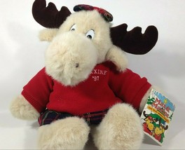 Commonwealth MAXINE Moose Plush Vintage 1997 Limited Edition Holiday Moo... - £47.95 GBP