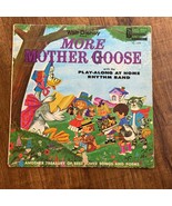 Walt Disney Presents More Mother Goose Vintage 1962 LP DQ 1225 - $276.80 MXN