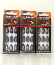 Lot of 3 KISS imPRESS Limited Edition Halloween Press-On Nails, Glow-In-... - $480.42 MXN