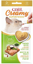 Catit Creamy Superfood Lickable Chicken, Coconut and Kale Cat Treat 2.5 oz Catit - £10.13 GBP
