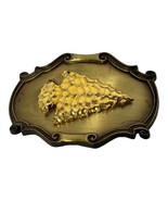 1978 Raintree Vintage Metal Arrow Head Belt Buckle Gold Tone Western Cow... - $23.38