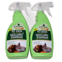 2 Pack My Pet&#39;s Friend Pet Stain Odor &amp; Urine Remover Enzyme Power 16oz. - $481.02 MXN