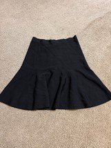 Y2K BCBG Max Azria Bandage Skirt Womens  Small S Black Bodycon Flare - $16.69