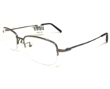 Technolite Flex Eyeglasses Frames TLF 8001 GUN Shiny Gunmetal Silver 52-... - $41.88