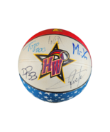 Harlem Wizards Slamtastic Signed Autographed Basketball Multiple Signatures - $56.98 CAD
