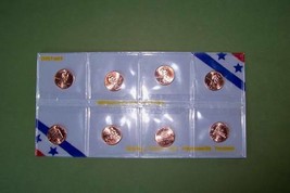 2009 ANNIVERSARY P D  UNC LINCOLN CENT SET - $7.67