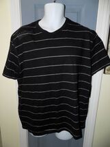 Club Daytona 17 Arctic Travel Black Striped  Shirt Size XXL Mens NWOT  - $25.00