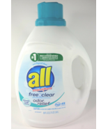 All Stainlifters Liquid Laundry Detergent, Free And Clear, Odor Relief, ... - £23.53 GBP