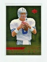 Troy Aikman (Dallas Cowboys) 1999 Upper Deck Quarterback Class Insert #QC15 - £7.56 GBP