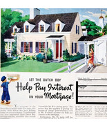 1937 Dutch Boy Lead Paint Advertisement National Lead Company Vintage DWQQ5 - $68.54 CAD