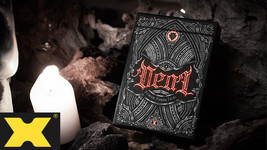 Deal with the Devil (Scarlet Red) UV Playing Cards by Darkside Playing Card Co - £10.09 GBP