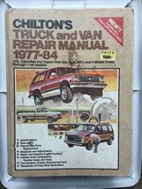 CHILTON&#39;S 7357 TRUCK &amp; VAN REPAIR MANUAL 1977-1984 ~ Includes Imports - $19.75