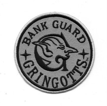 Harry Potter Gringotts Bank Guard Embroidered Patch Universal Studios NEW UNUSED - £6.25 GBP