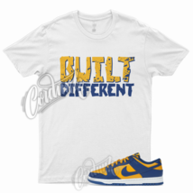 BUILT T Shirt for N Dunk Low UCLA Blue Jay University Gold Yellow Michigan 1 - £18.05 GBP+