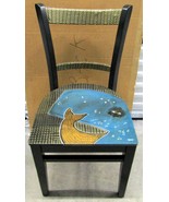 New Vanessa Iacono Signed Abstract Whale Functional Art Painted Accent C... - $1,017.36 CAD