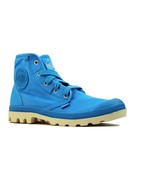 PALLADIUM Womens Comfort Shoes Pampa Hi Casual Stylish Solid Blue Size A... - £42.52 GBP