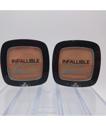 LOT OF 2 LOREAL Infallible PRO GLOW Lasting Glow Powder CREME CAFE 27 Se... - $10.88