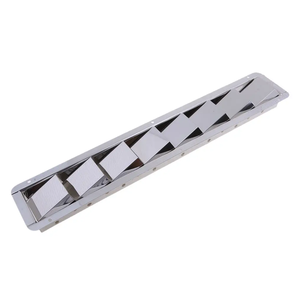 8 Slots Louvered Vents, Boat Marine Hull Air Vent Grill Replacement Part for R - £25.19 GBP