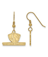 SS w/GP Eastern Illinois University Small Dangle Earrigs - $103.31 CAD