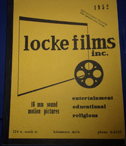 Vintage Loke Films Inc Motion Picture Library For Theaters 1952 - £11.95 GBP