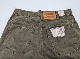 Vintage Levis 509 Gray Jeans Men&#39;s 32x35 (Tag 34x36) Made in USA 80s 198... - £62.29 GBP